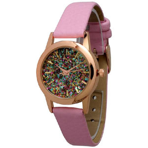 6 Geneva Strap Band Watches