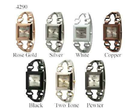 6 Narmi metal cuff bangles
