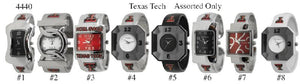 6 Texas Tech Assorted Licensed Collegiate Watches