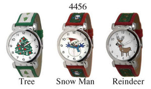 6 Christmas Strap Watches
