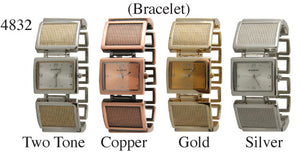 6 Metal Bracelet Watches