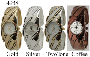 6 metal cuff bangles