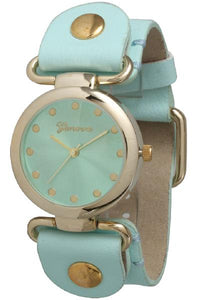 6 Geneva Strap Band Watches