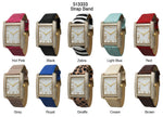 Load image into Gallery viewer, 6 Geneva Strap Band Watches
