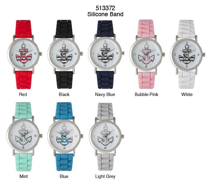 6 Geneva Strap Band Watches