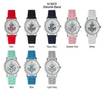 Load image into Gallery viewer, 6 Geneva Strap Band Watches
