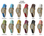 Load image into Gallery viewer, 6 Geneva Strap Band Watches
