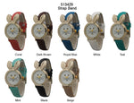 Load image into Gallery viewer, 6 Geneva Strap Band Watches
