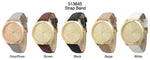 Load image into Gallery viewer, 6 Geneva Strap Band Watches
