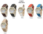 Load image into Gallery viewer, 6 Geneva Strap Band Watches
