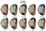 Load image into Gallery viewer, 6 Geneva Strap Band Watches
