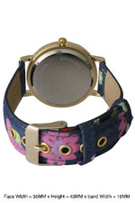 Load image into Gallery viewer, 6 Geneva Strap Band Watches
