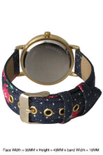 Load image into Gallery viewer, 6 Geneva Strap Band Watches
