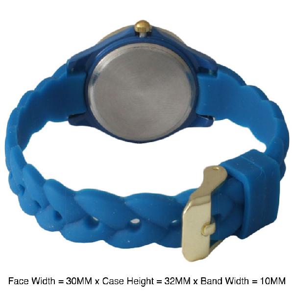 6 Geneva Silicone Band Watches
