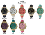 Load image into Gallery viewer, 6 Geneva Bangle Watches
