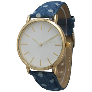 6 Geneva Strap Band Watches