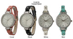 Load image into Gallery viewer, 6 Geneva Strap Band Watches
