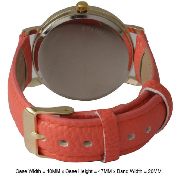 6 Geneva Strap Band Watches
