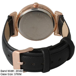 6 Geneva Strap Band Watches