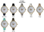 Load image into Gallery viewer, 6 Geneva Strap Band Watches
