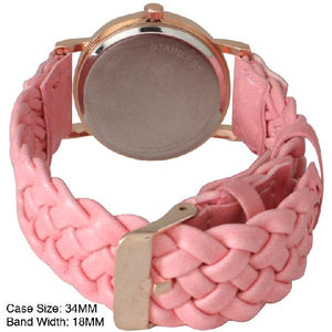 6 Geneva Strap Band Watches