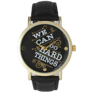 6 Geneva Strap Band Watches