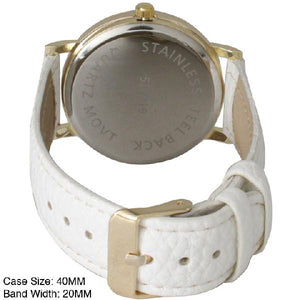 6 Geneva Strap Band Watches