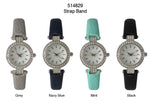 Load image into Gallery viewer, 6 Geneva Strap Band Watches
