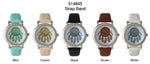 Load image into Gallery viewer, 6 Geneva Strap Band Watches
