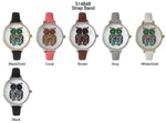 Load image into Gallery viewer, 6 Geneva Strap Band Watches
