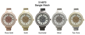 6 Geneva Bangle Watches
