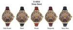 Load image into Gallery viewer, 6 Geneva Strap Band Watches
