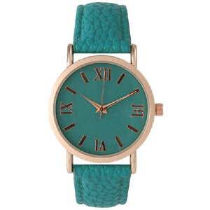 6 Geneva Strap Band Watches