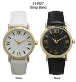 Load image into Gallery viewer, 6 Geneva Strap Band Watches
