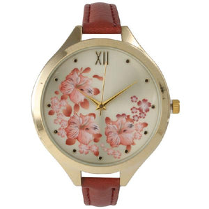6 Geneva Strap Band Watches