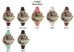 Load image into Gallery viewer, 6 Geneva Strap Band Watches
