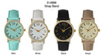 Load image into Gallery viewer, 6 Geneva Strap Band Watches
