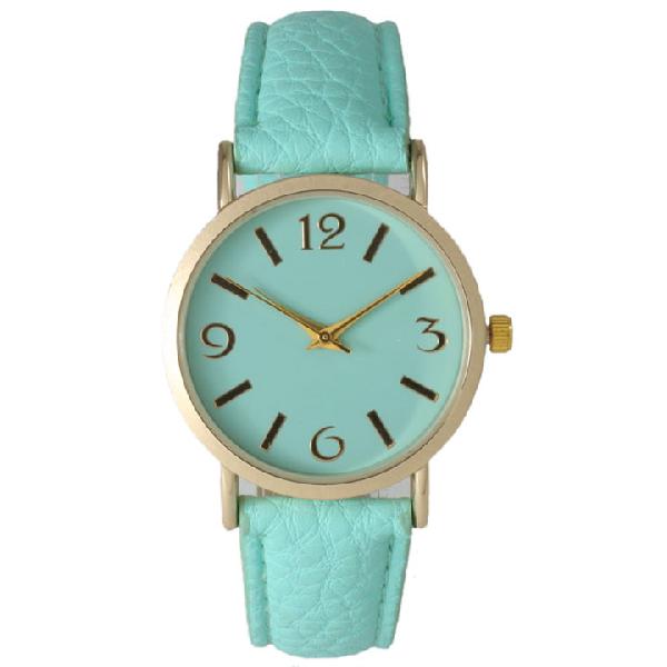 6 Geneva Strap Band Watches
