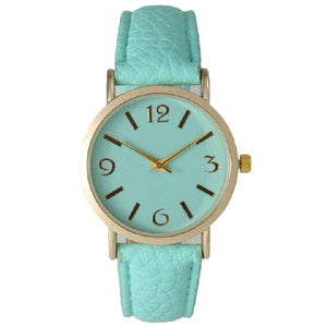 6 Geneva Strap Band Watches