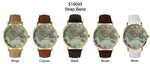 Load image into Gallery viewer, 6 Geneva Strap Band Watches
