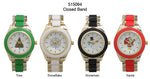 Load image into Gallery viewer, 6 Geneva Closed Band Watches

