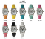 Load image into Gallery viewer, 6 Geneva Strap Band Watches
