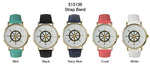 Load image into Gallery viewer, 6 Geneva Strap Band Watches
