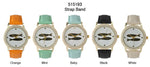 Load image into Gallery viewer, 6 Geneva Strap Band Watches
