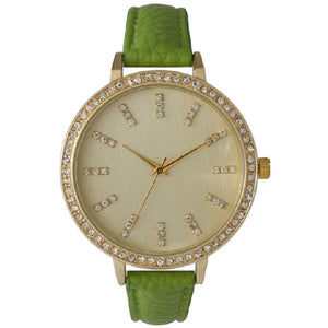 6 Geneva Strap Band Watches