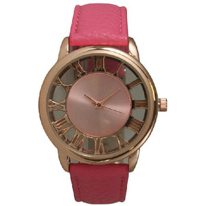 6 Geneva Strap Band Watches