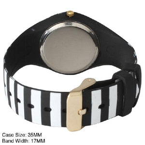 6 Geneva Strap Band Watches