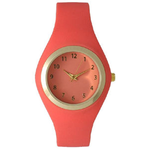 6 Geneva Silicone Band Watches