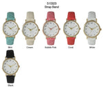 Load image into Gallery viewer, 6 Geneva Strap Band Watches
