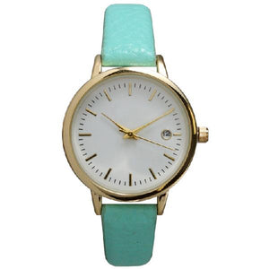 6 Geneva Strap Band Watches